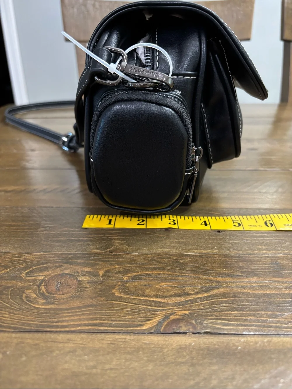Steve Madden BTABITHA Black Crossbody Bag